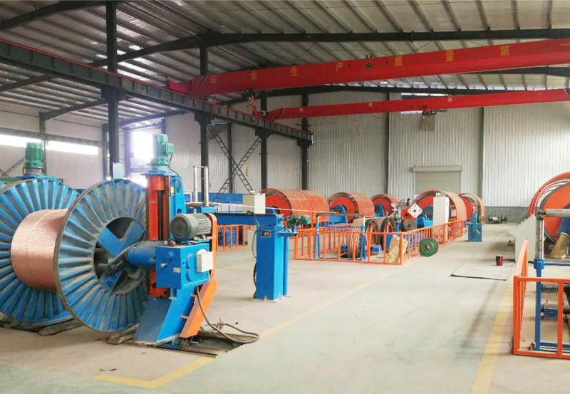 12+18+24/500 型框式絞線機