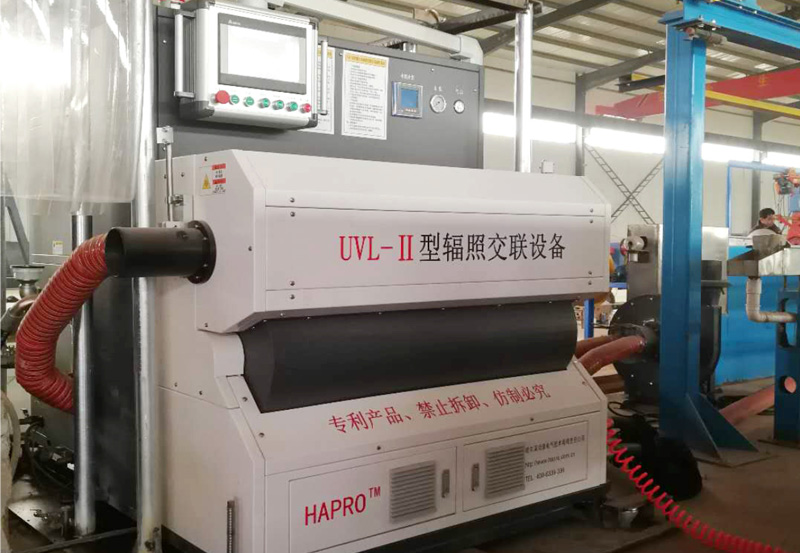 UVL-II 型紫外光輻照交聯設備